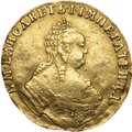 Монета Червонец 1751 Орел на реверсе