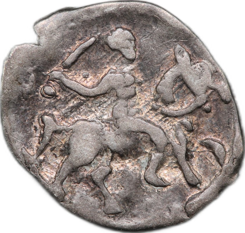 Монета Копейка Иван IV Грозный мечевая Псков