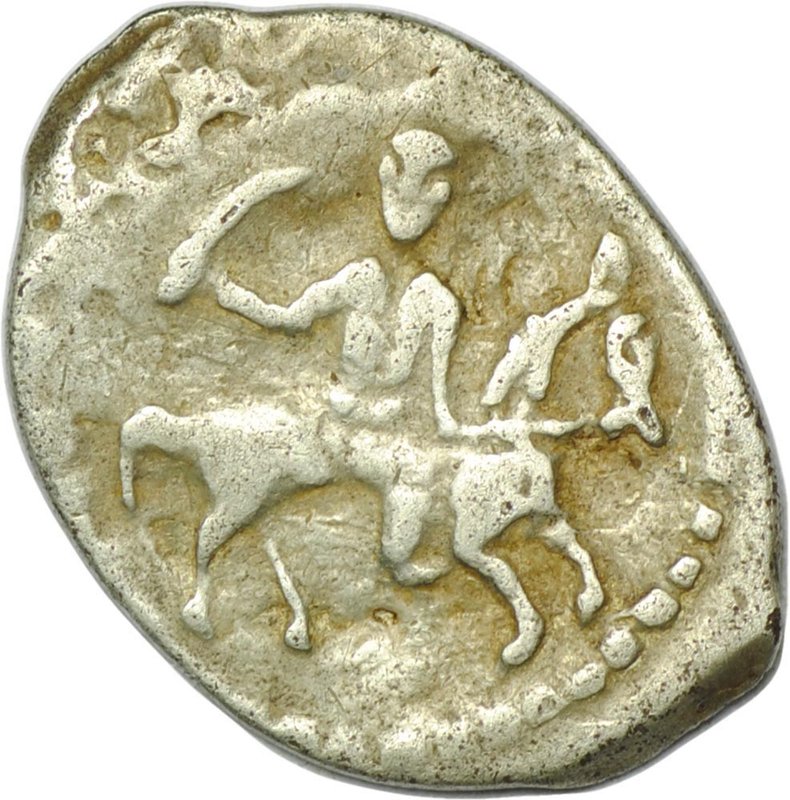 Монета Копейка Иван IV Грозный мечевая Псков