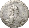 Монета 1 Рубль 1762 СПБ TI НК Екатерины II