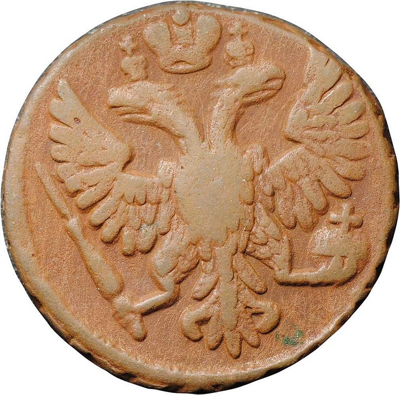 Монета Денга 1748