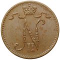 Монета 1 пенни 1911 Русская Финляндия