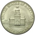 Монета 50 центов (1/2 доллара) 1976 D 200 лет независимости США