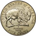 Монета 5 центов 2005 Бизон США