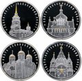 Набор 20 рублей 2010 Православные храмы в футляре Беларусь PROOF