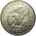 Монета 1 доллар 1972 Эйзенхауэр США