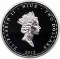 Монета 2 доллара 2012 Спорт-Лото Ниуэ