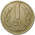 Монета 1 злотый 1949 медно-никель Польша