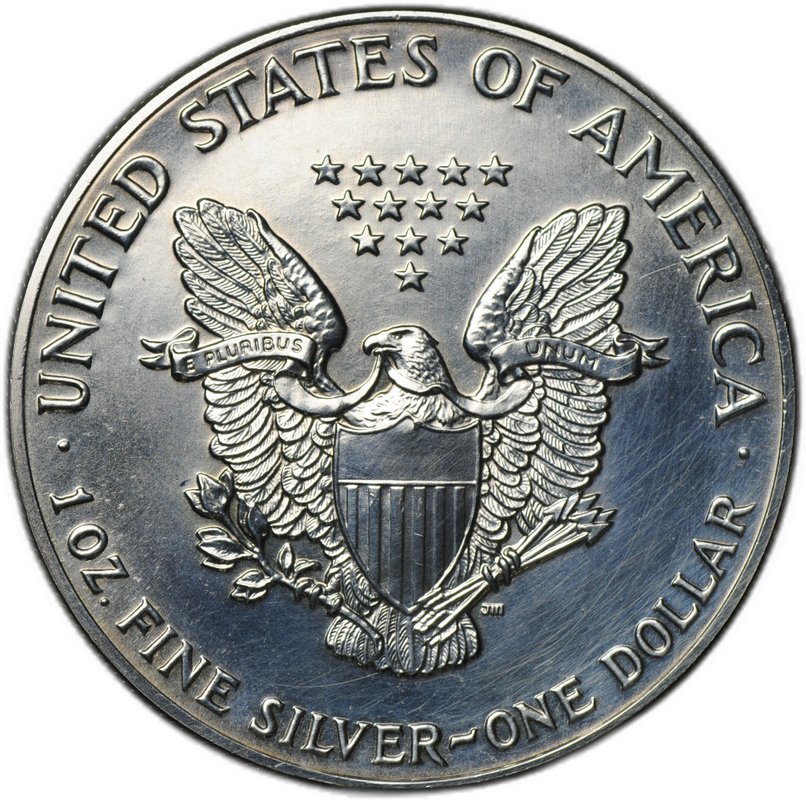 Монета 1 доллар 1988 Американский серебряный орёл (шагающая свобода) США