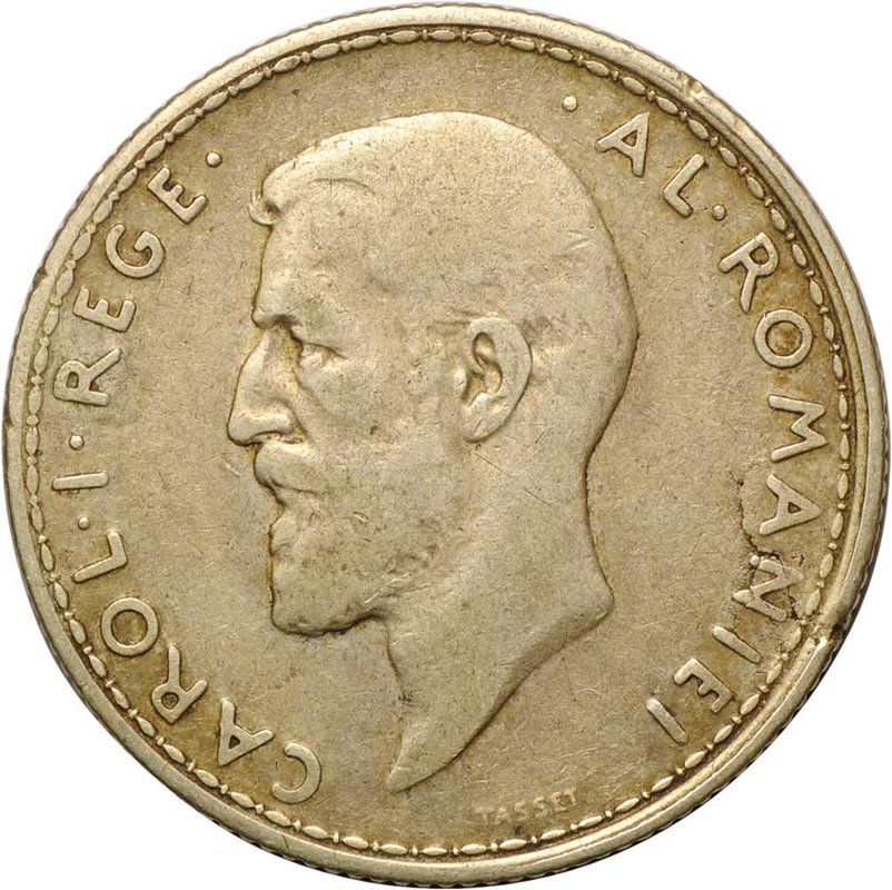 Монета 2 лей 1910 Румыния