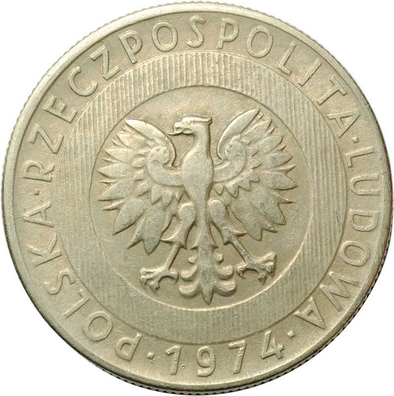 Монета 20 злотых 1974 Польша