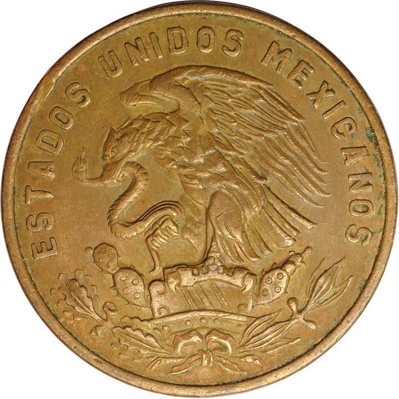 Монета 20 сентаво 1959 Мексика