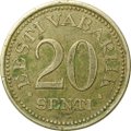 Монета 20 центов 1935 Эстония
