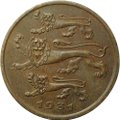 Монета 5 центов 1931 Эстония