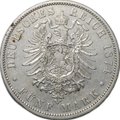 Монета 5 марок 1874 А Пруссия Германия