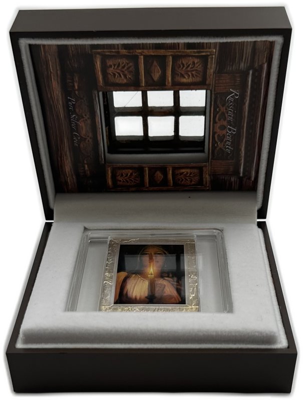 Монета 2 доллара 2012 Русская красавица Красота Ниуэ