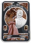 Монета 1 доллар 2010 Альфонс Муха Остров Ниуэ
