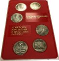Планшетка Советские Памятные Монеты 1 рубль 1977-1980 Олимпиада-80 АЦ