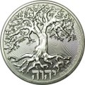 Монета 2 доллара 2019 Дерево Жизни Ниуэ