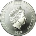 Монета 2 доллара 2019 Дерево Жизни Ниуэ