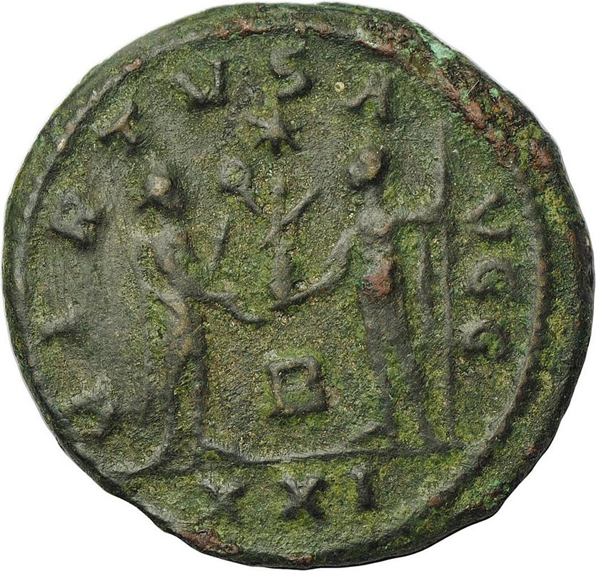 Монета Антониниан 282-283 Кар Римская Империя