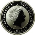 Монета 1 доллар 2008 Год Крысы - Богатство Ниуэ