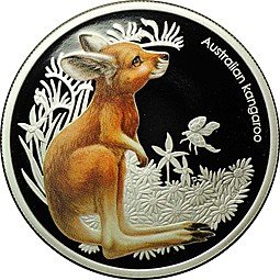 фото для Монета 50 центов 2010 Австралийский кенгуру Bush Babies Австралия Аверс
