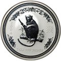 Монета 2 доллара 2004 Год обезьяны Лунар Австралия