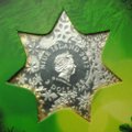 Монета 2 доллара 2012 Рождественская звезда Ниуэ