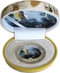 Монета 2 доллара 2011 Семья Любовь Верность Ниуэ