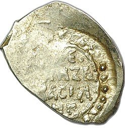 фото для Монета Денга 1435-1445 Василий II Темный Легенда | Всадник Московское княжество Аверс