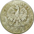 Монета 2 злотых 1933 Ядвига Польша