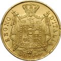 Монета 40 лир 1814 M Италия