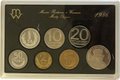 Набор монет Польши 1986 года PROOF