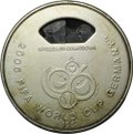 Монета 10 долларов 2005 Чемпионат мира по футболу 2006 Германия Фиджи