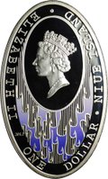 Монета 1 доллар 2012 Рыбалка Новичкам везет Ниуэ