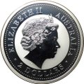Монета 2 доллара 2005 Год Петуха Лунар Лунный календарь Австралия