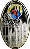 Монета 1 доллар 2010 Собор Дуомо Милан Ниуэ