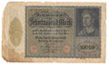 Банкнота 100000 марок 1922 Германия Веймарская республика