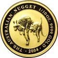 Монета 15 долларов 2004 Австралийский самородок Кенгуру Австралия