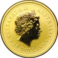 Монета 15 долларов 2004 Австралийский самородок Кенгуру Австралия