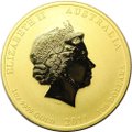 Монета 100 долларов 2011 Год Кролика Лунар 2 Австралия