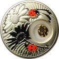 Монета 2 доллара 2012 Удача Божья Коровка Ниуэ