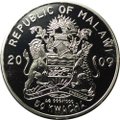 Монета 50 квач 2009 С Новым годом и рождеством Малави