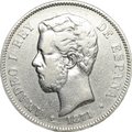 Монета 5 песет 1871 Испания