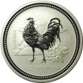 Монета 1 доллар 2005 Год Петуха Лунар Австралия
