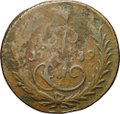 Монета Денга 1789 без обозначения монетного двора