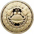 Монета 100 рублей 2011 Знаки зодиака Рак Беларусь
