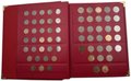 Коллекция монет СССР 1, 2, 3, 5, 10, 15, 20, 50 копеек, 1 рубль 1961-1991 регулярного чекана в альбоме КоллекционерЪ