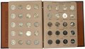 Коллекция 25 центов (квотер) 1999 -2009 США 56 монет Штаты и территории P + D + PROOF + серебро в альбоме